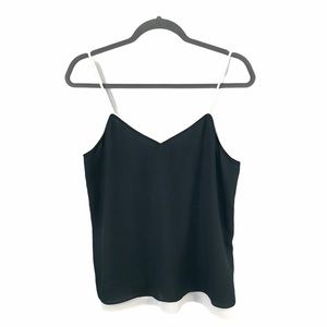 ✨3/$30 RW&CO Two Layer Navy Crepe Tank Top